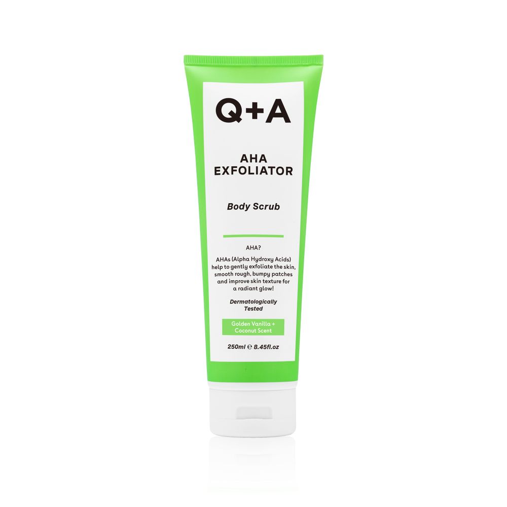 Q+A AHA Exfoliator Bodyscrub - Q+A