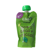 Ella's Kitchen Broccoli pears and peas 4+ maanden 120 gram