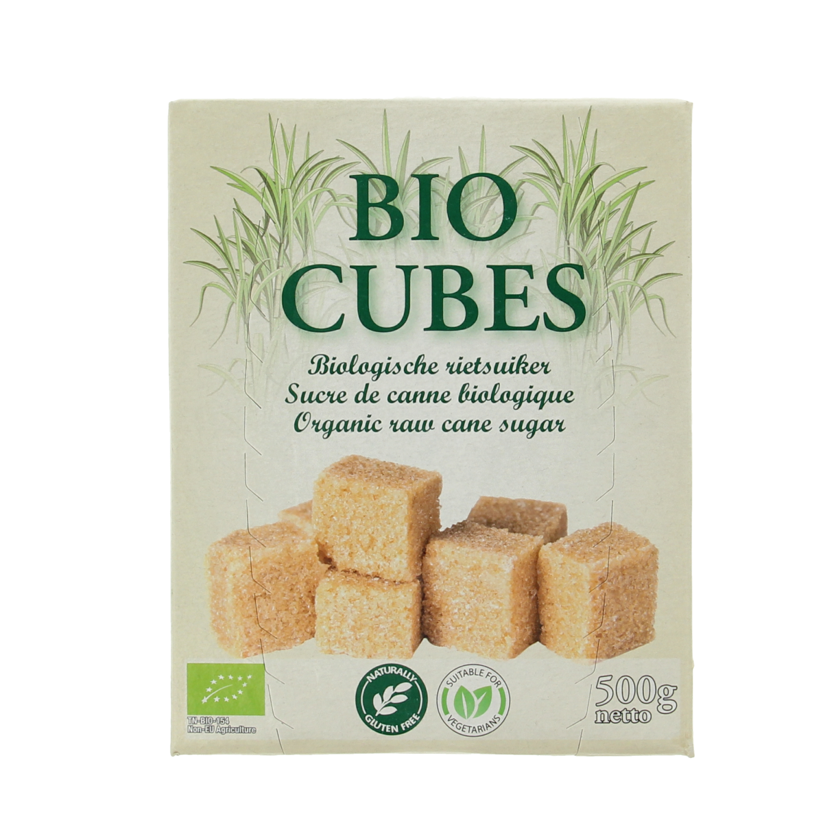 Hygiena Cubes rietsuikerklontjes 500 gram