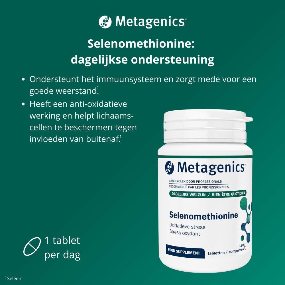 Metagenics Selenomethionine 120 tabletten