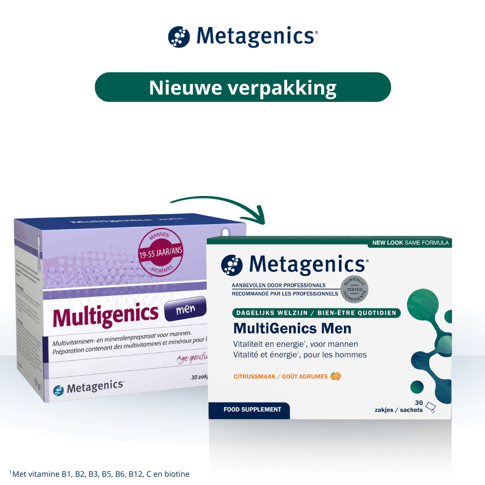 Metagenics Multigenics men 30 sachets