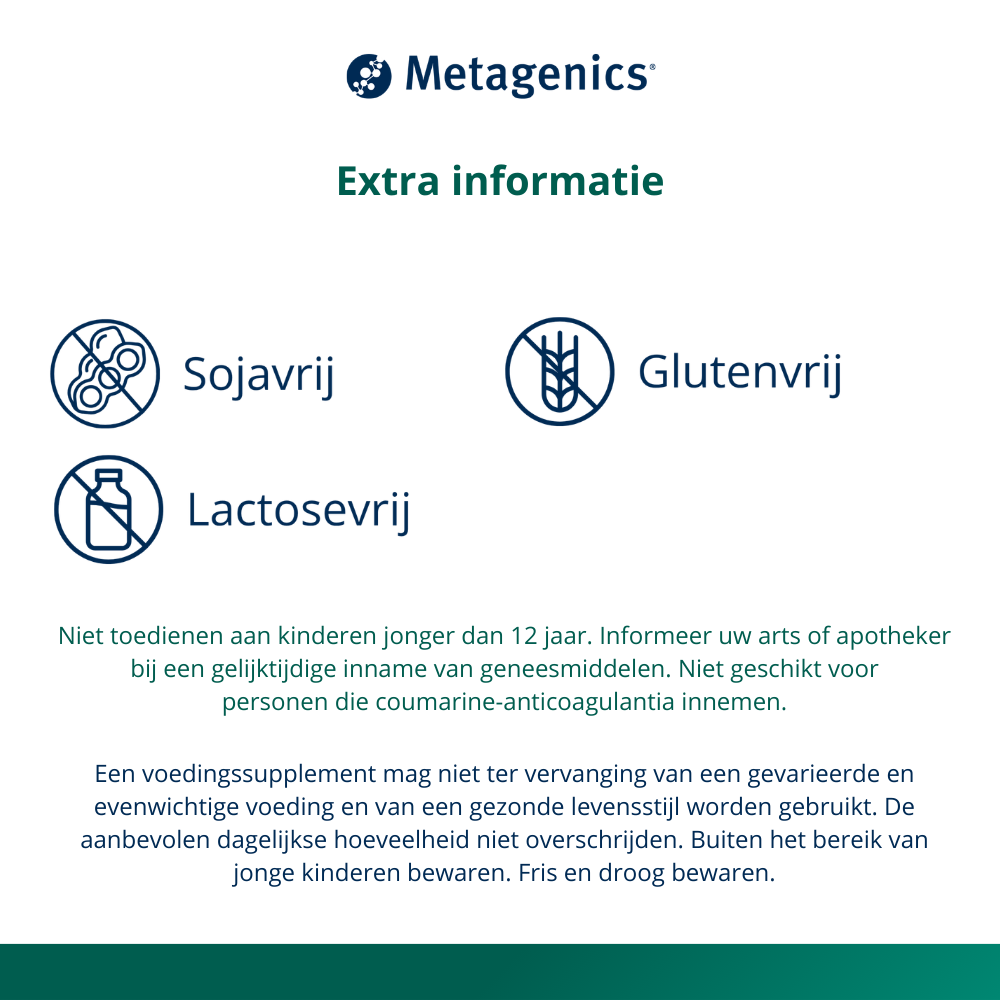 Metagenics Multigenics senior 30 sachets (afbeelding 5)