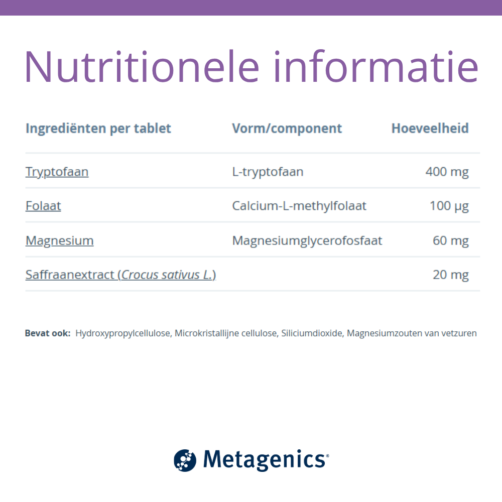 Metagenics Metazen 30 tabletten