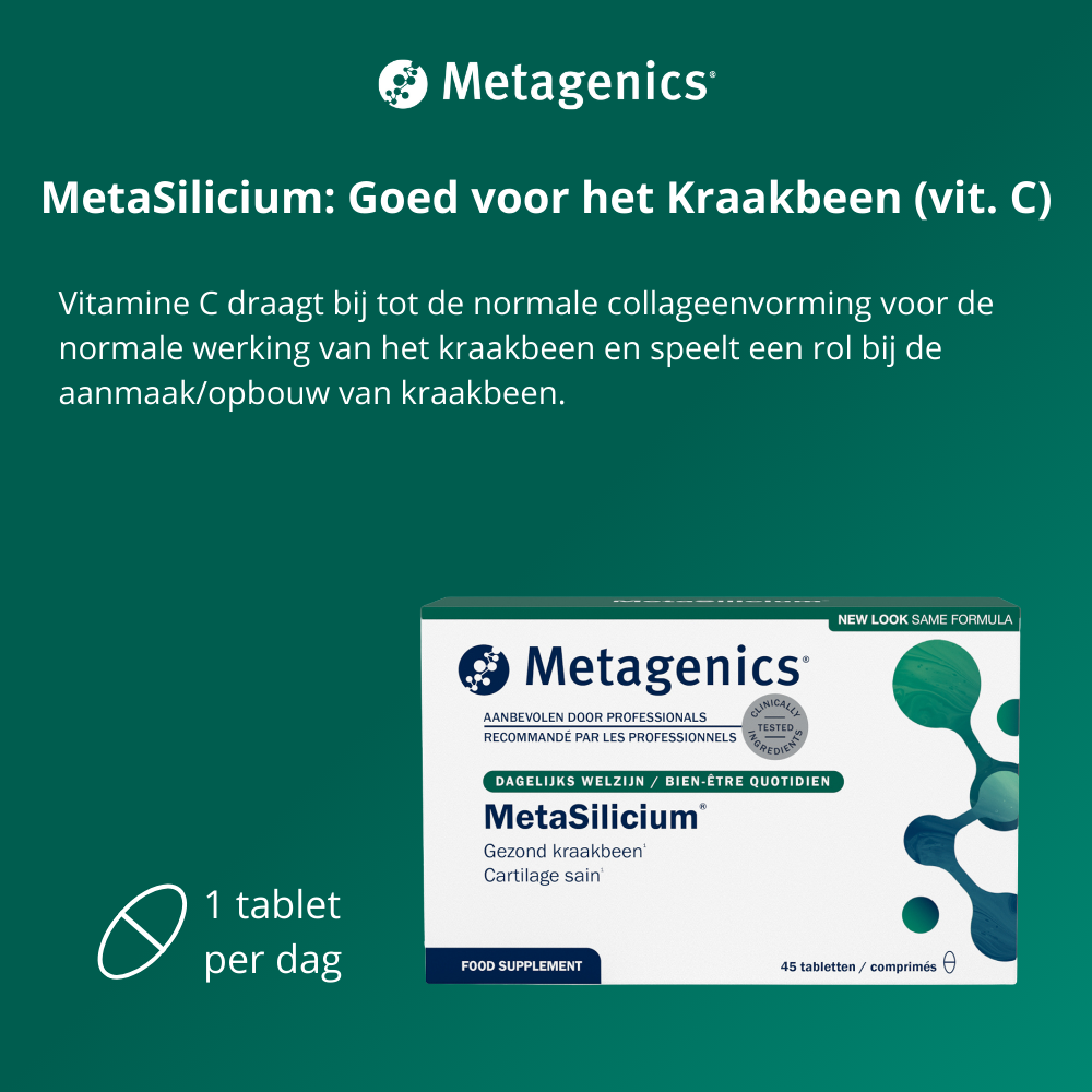 Metagenics Metasilicium 45 tabletten