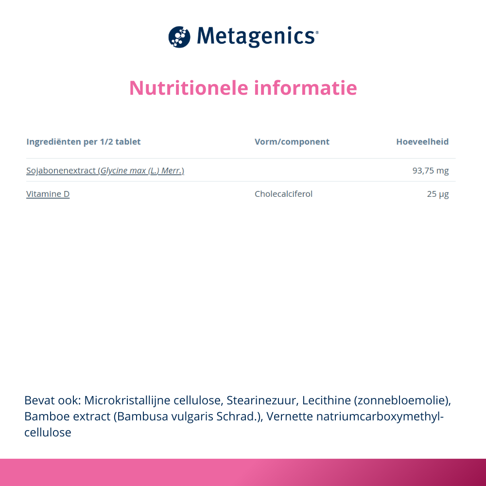 Metagenics Isomex 30 tabletten