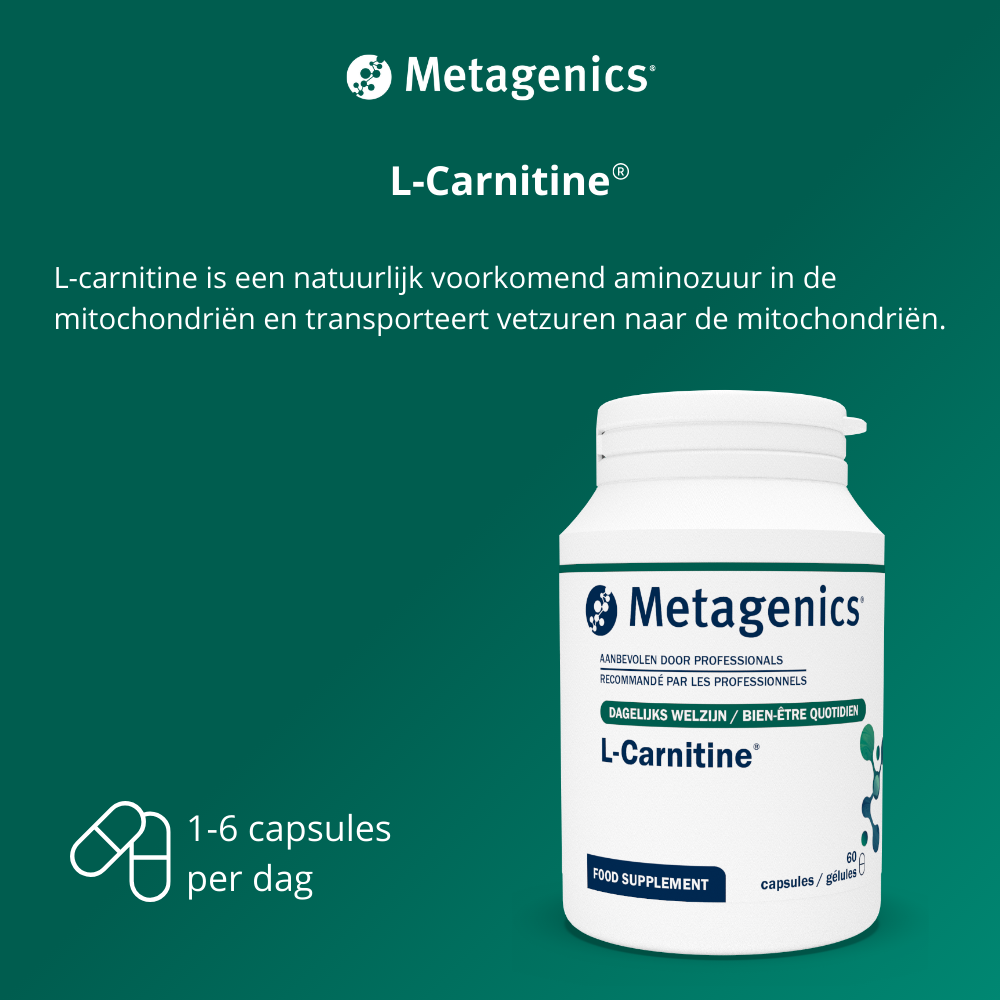 Metagenics L Carnitine 60 capsules