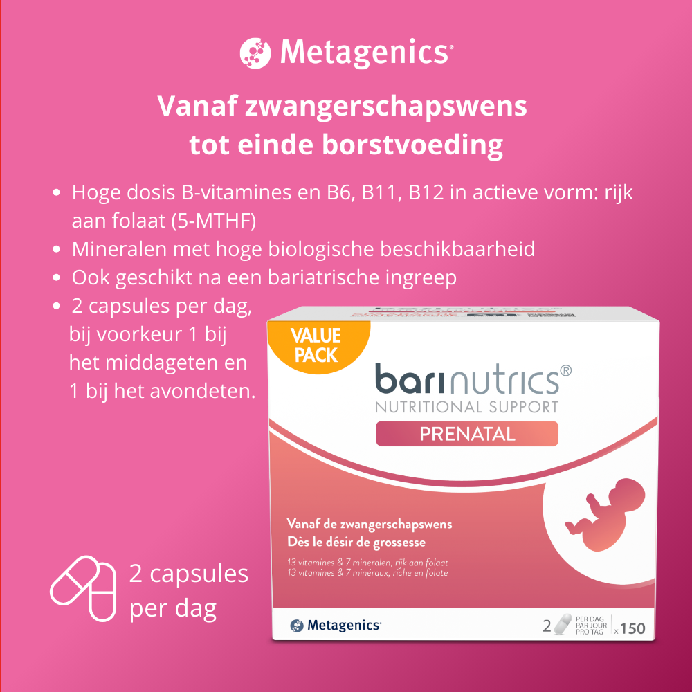 Metagenics Prenatal NFD 150 capsules