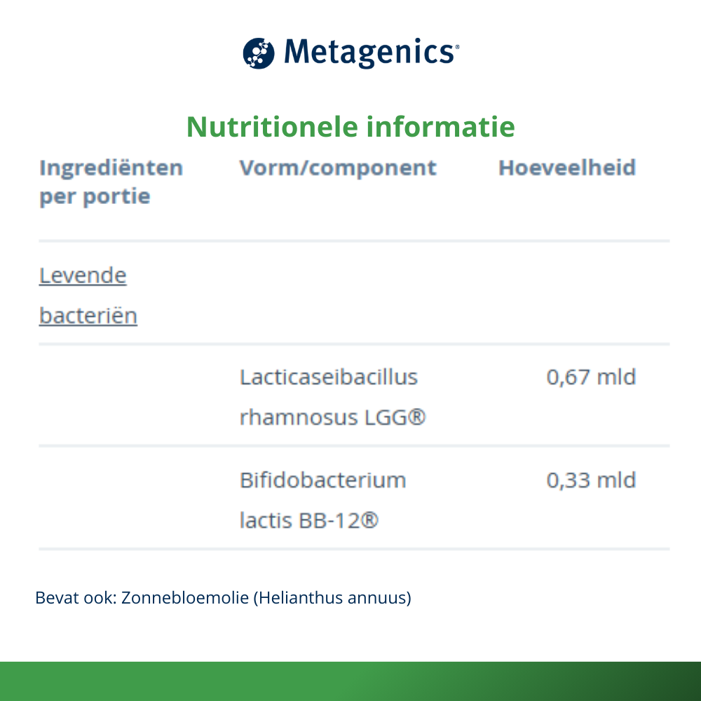Metagenics Bactiol baby 21 porties 5,7 ml