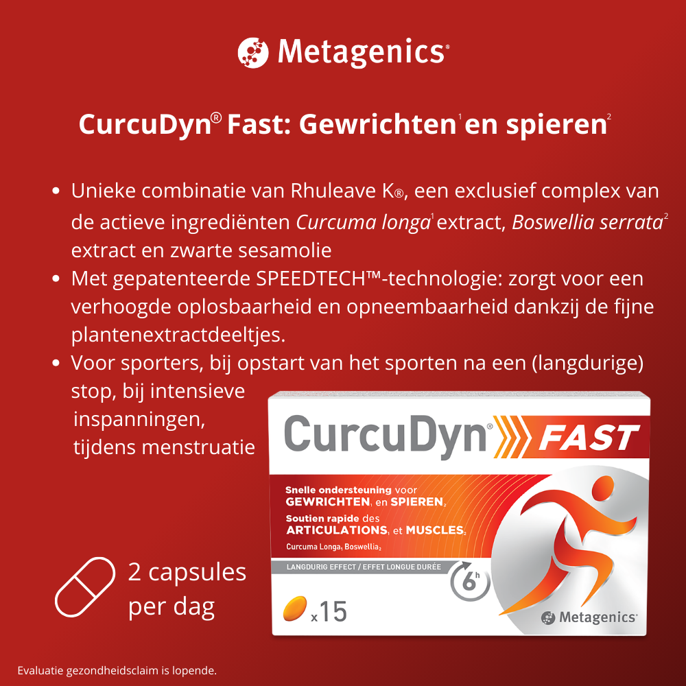Metagenics Curcudyn fast 15 softgels