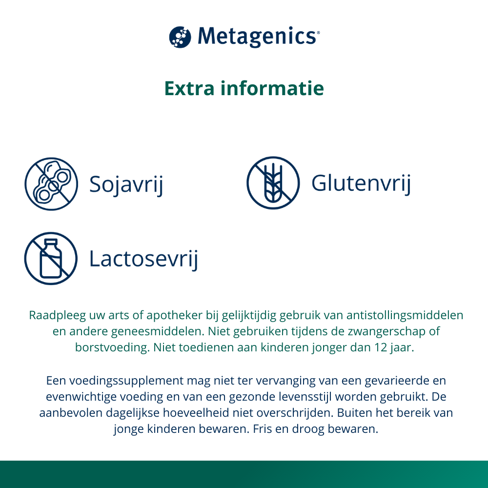 Metagenics Oxyperm NFD 90 tabletten