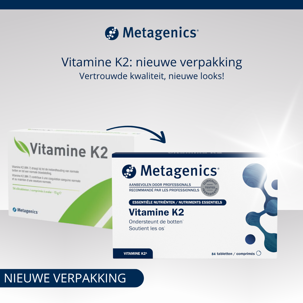 Metagenics Vitamine K2 84 tabletten