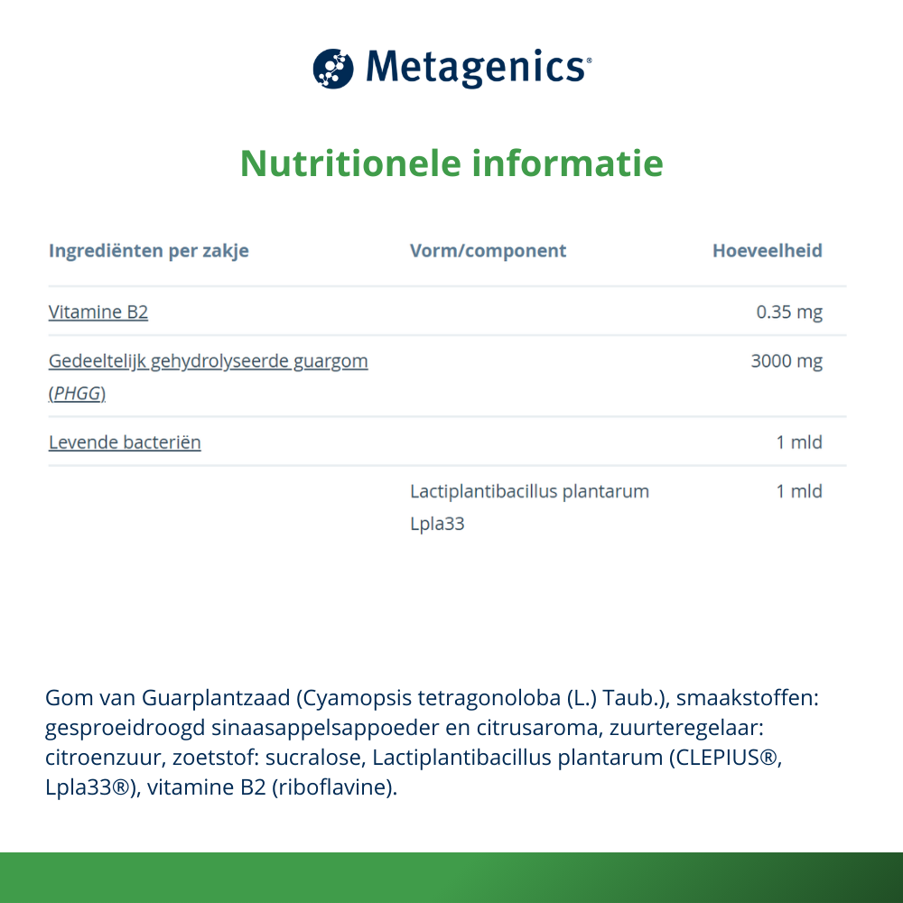 Metagenics Bactiol Easy Fiber (afbeelding 7)