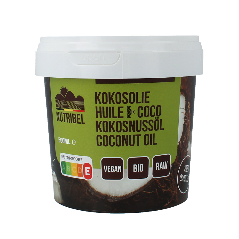 Nutribel Kokosolie geurloos bio 500 ml