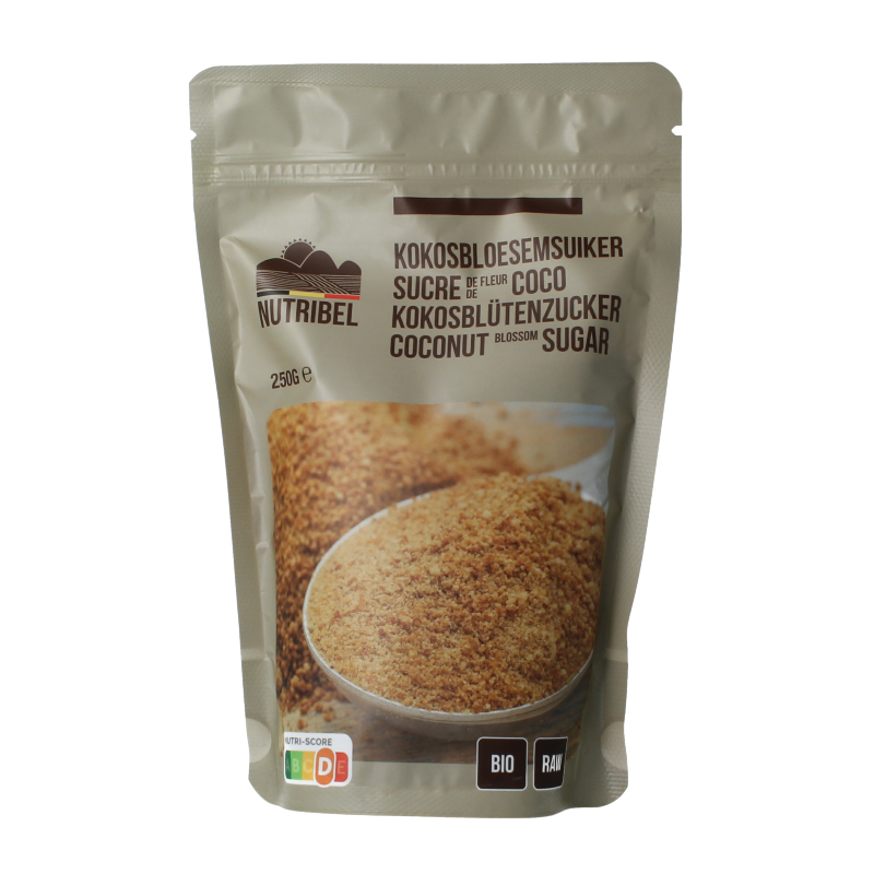 Nutribel Kokosbloesemsuiker raw bio 250 gram