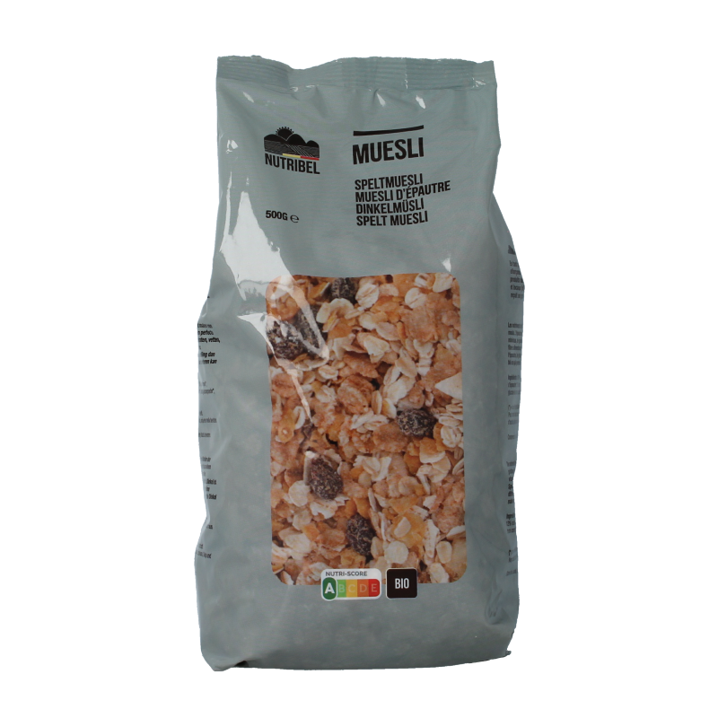 Nutribel Speltmuesli bio 500 gram