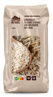 Nutribel Havermout glutenvrij bio 450 gram