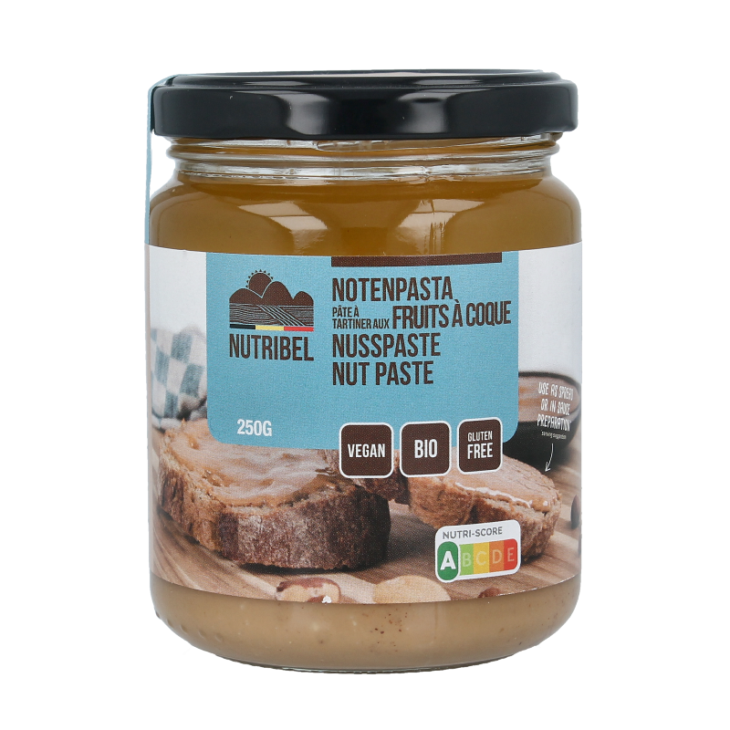 Nutribel Gemengde notenpasta bio 250 gram