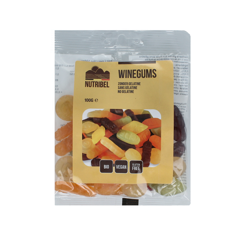 Nutribel Winegums bio 100 gram