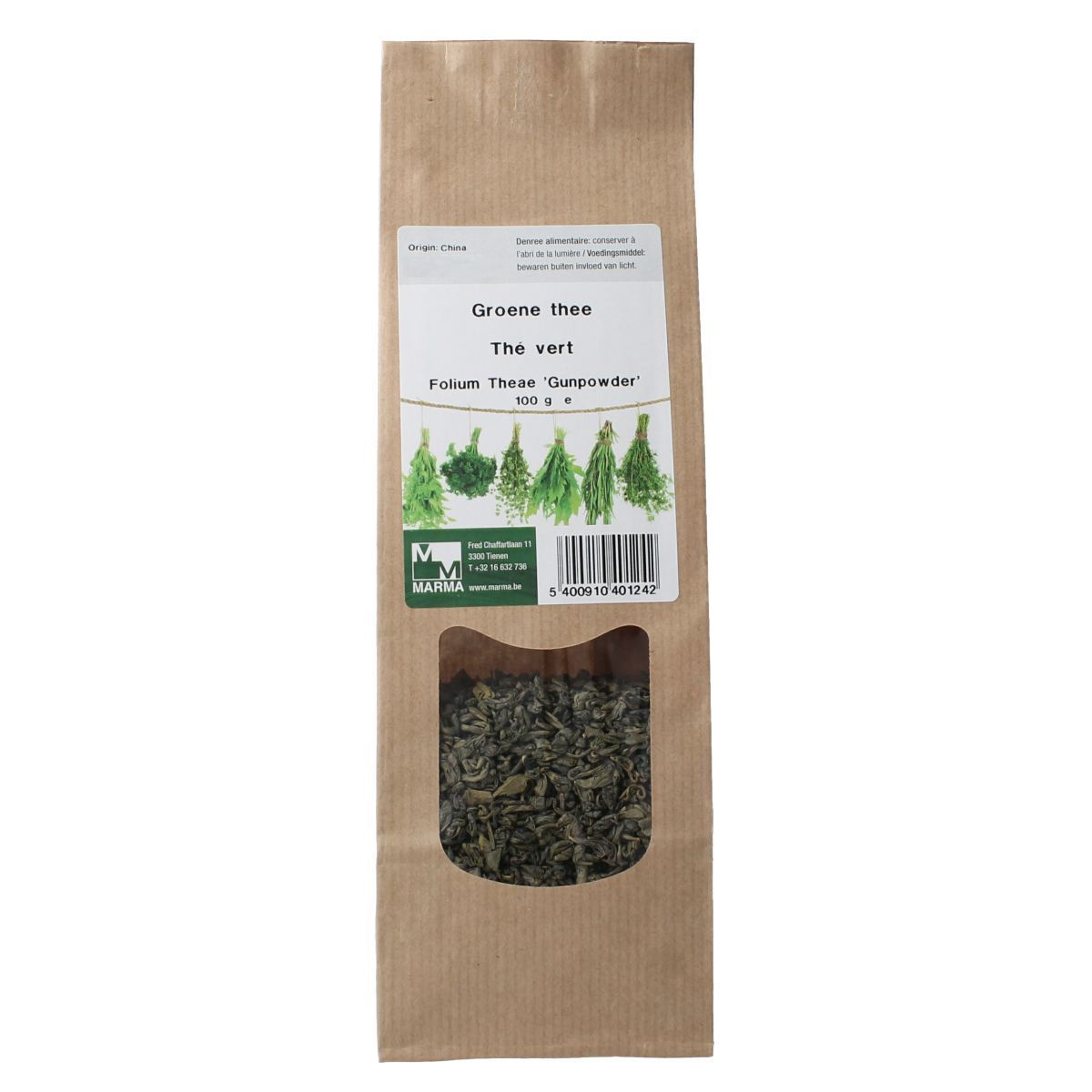 Marma Groene thee 100 gram
