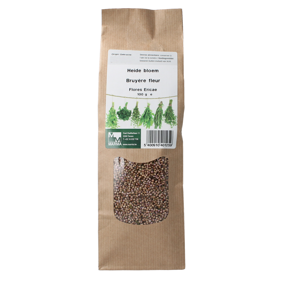 Marma Heide rode dophei bloem 100 gram