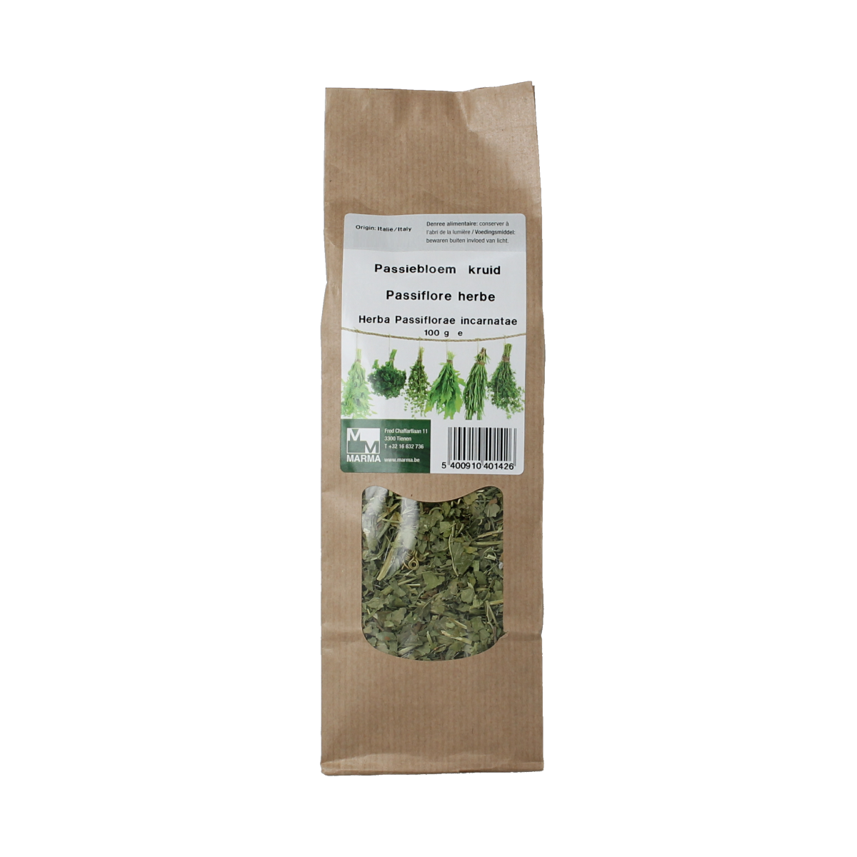 Marma Passiebloem kruid 100 gram