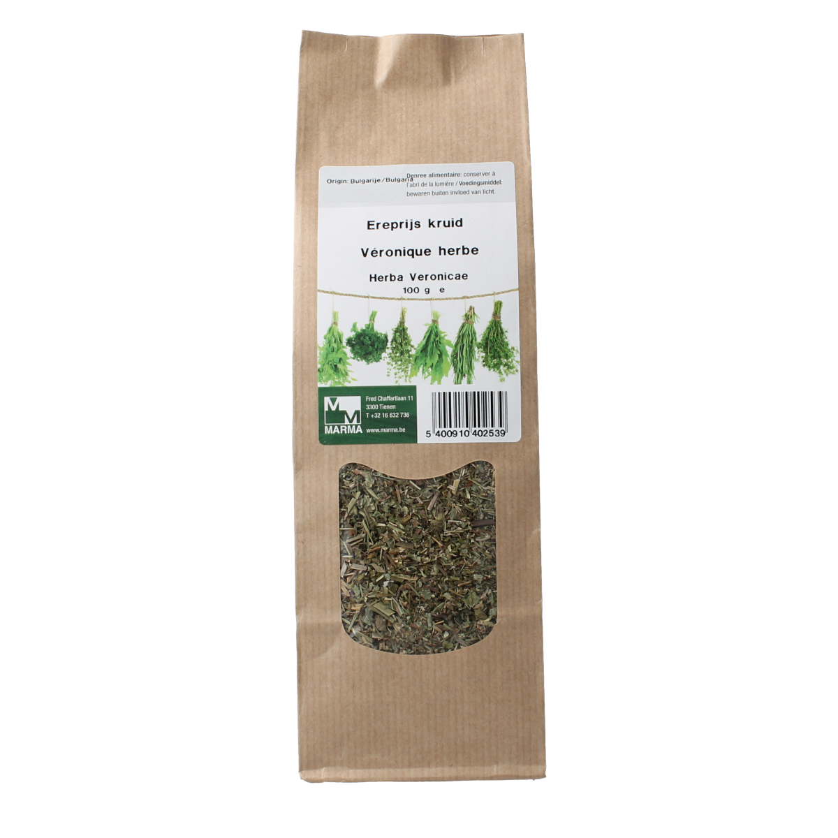 Marma Ereprijs kruid 100 gram