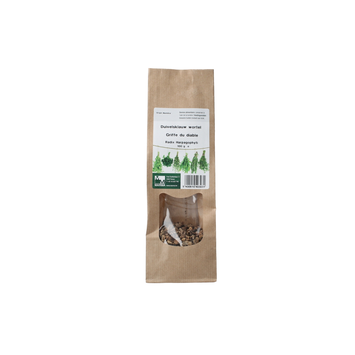 Marma Duivelsklauw wortel 100 gram