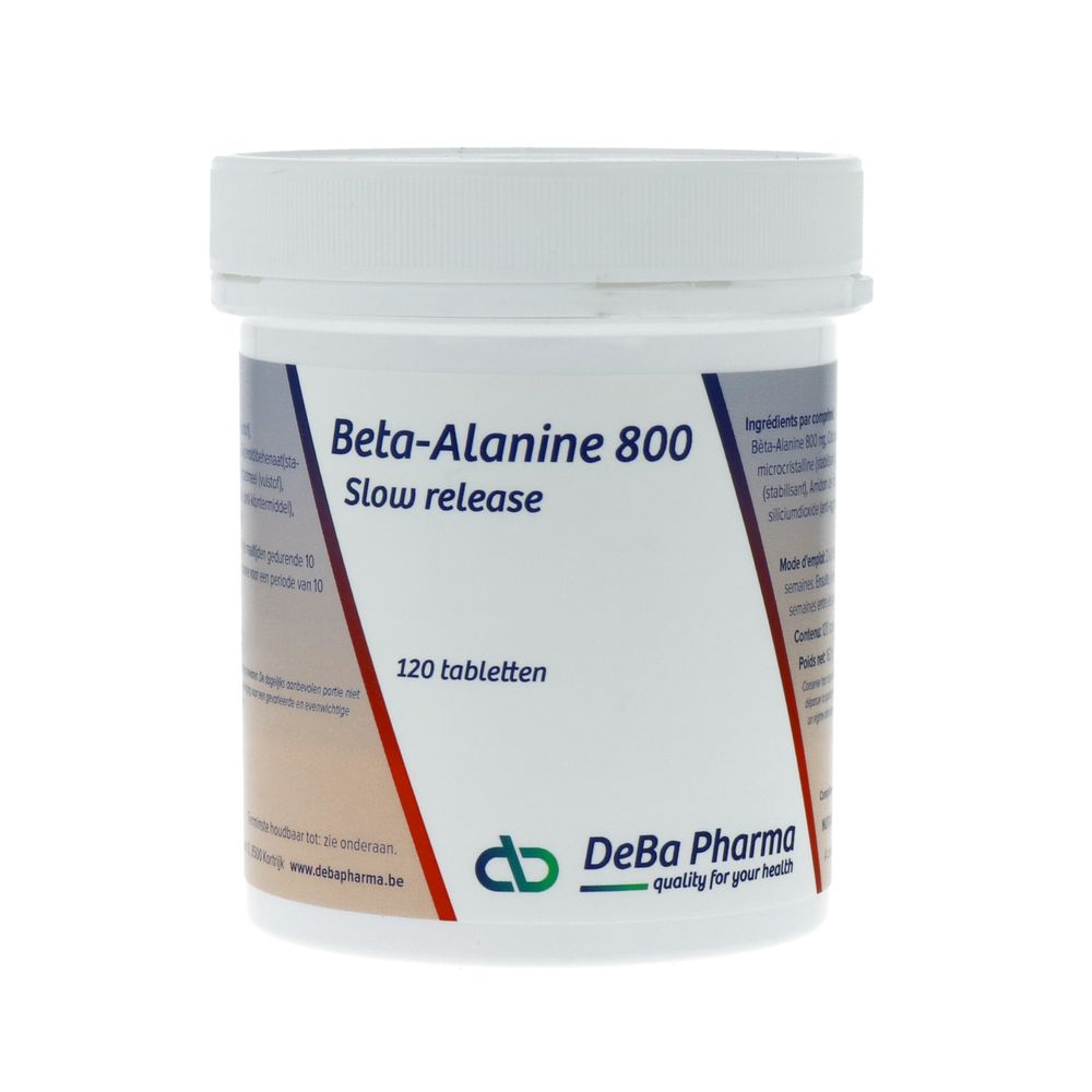 Deba Pharma Beta-Alanine 800 Mg 120 tabletten