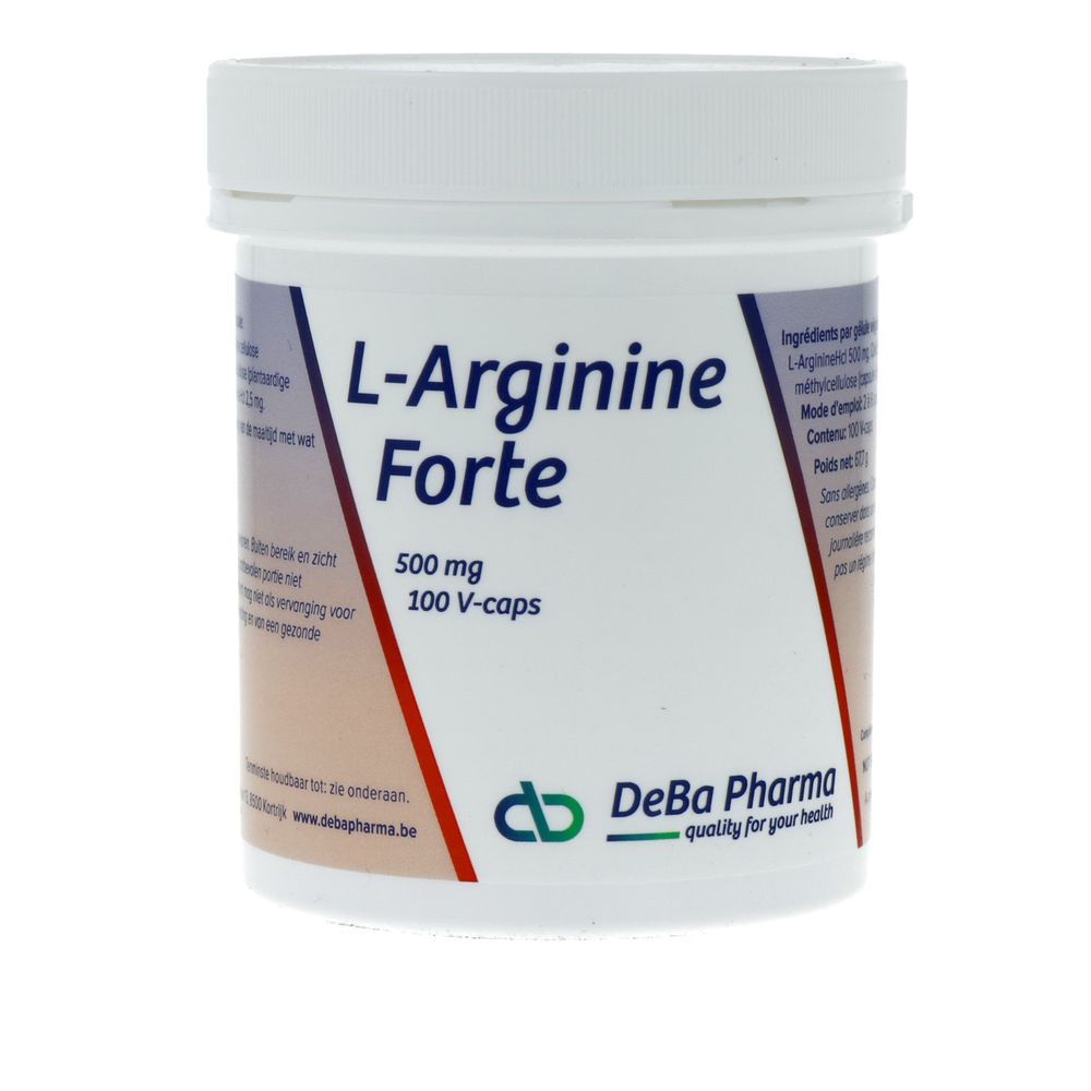 Deba Pharma L-Arginine 100 vcaps
