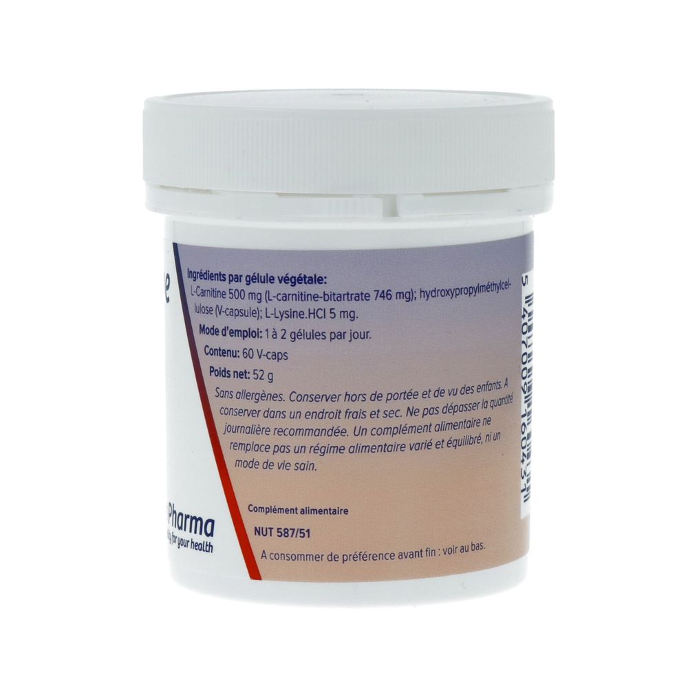 Deba Pharma L-Carnitine 60 vcaps
