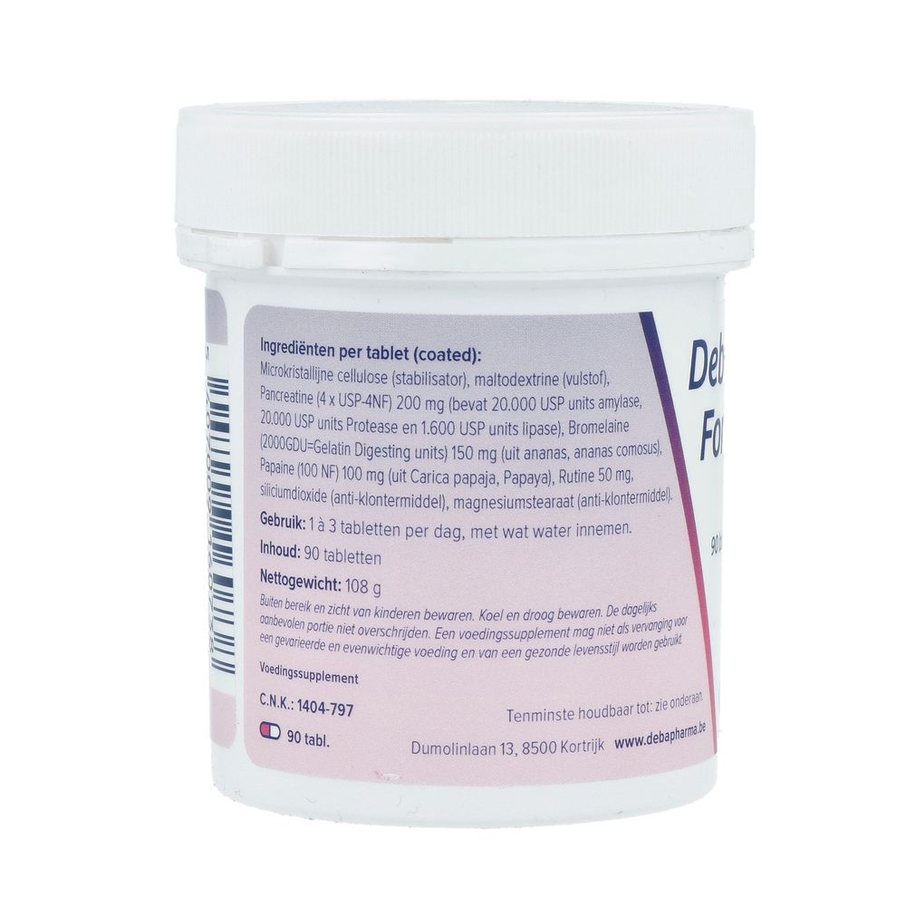 Deba Pharma Debazyme-Forte 90 tabletten