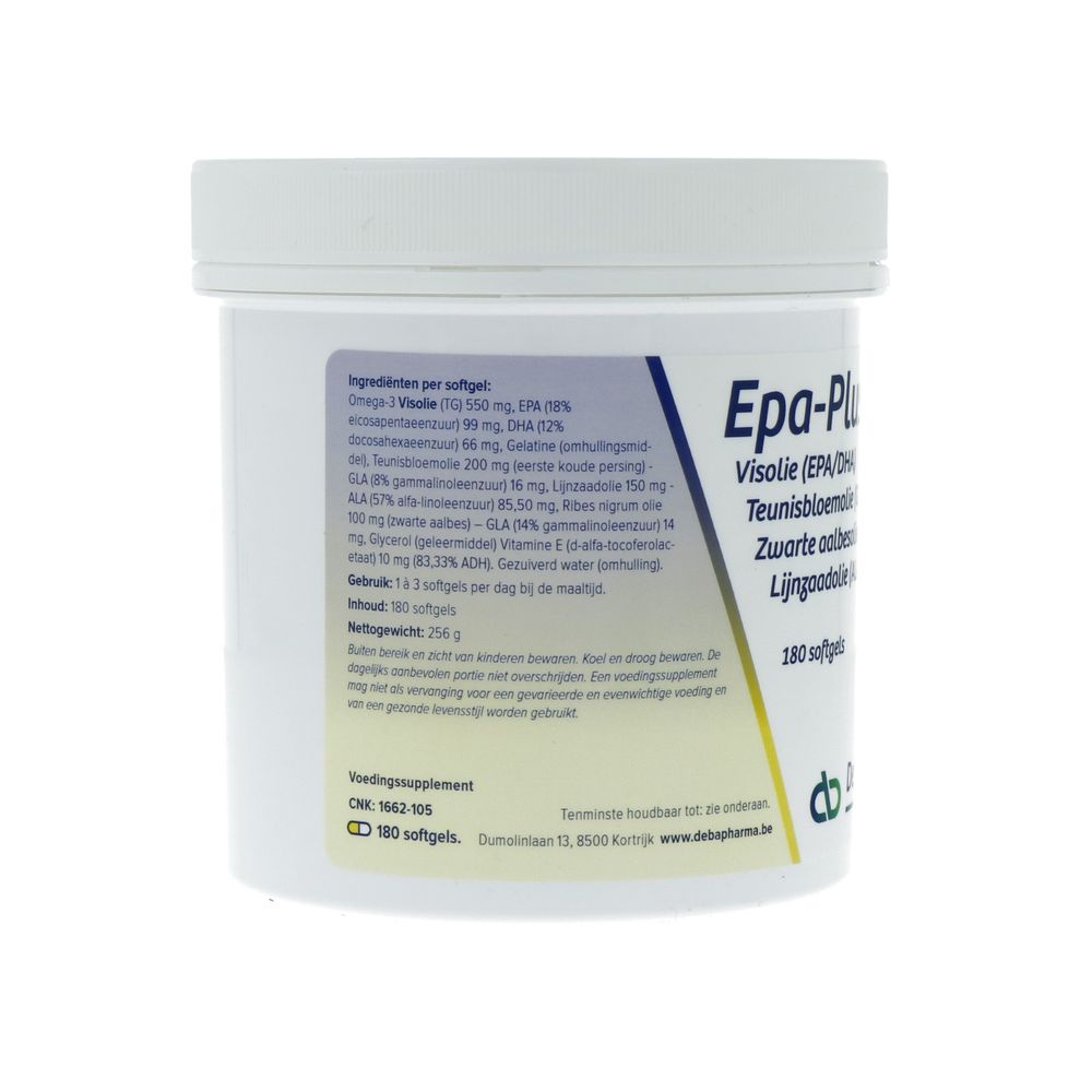 Deba Pharma Epa-Plus 180 softgels