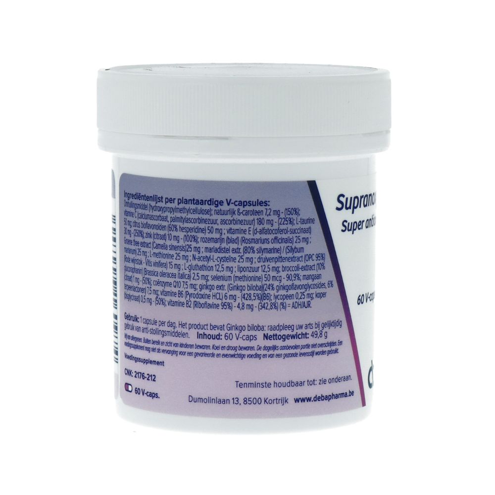 Deba Pharma Supranoxydal-Forte 60 vcaps