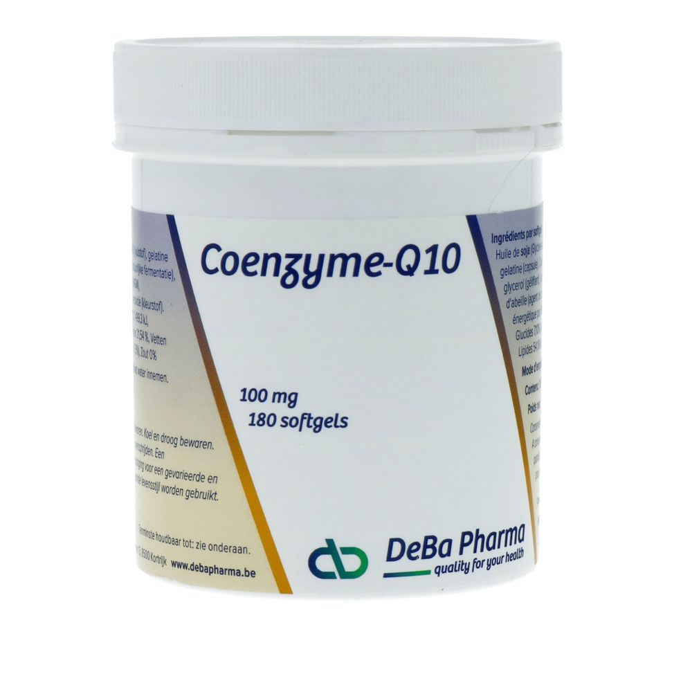 Deba Pharma Q-10 100 mg 180 softgels