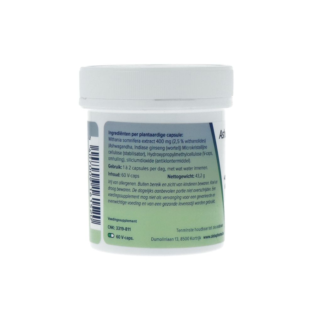 Deba Pharma Ashwagandha-400 60 vcaps