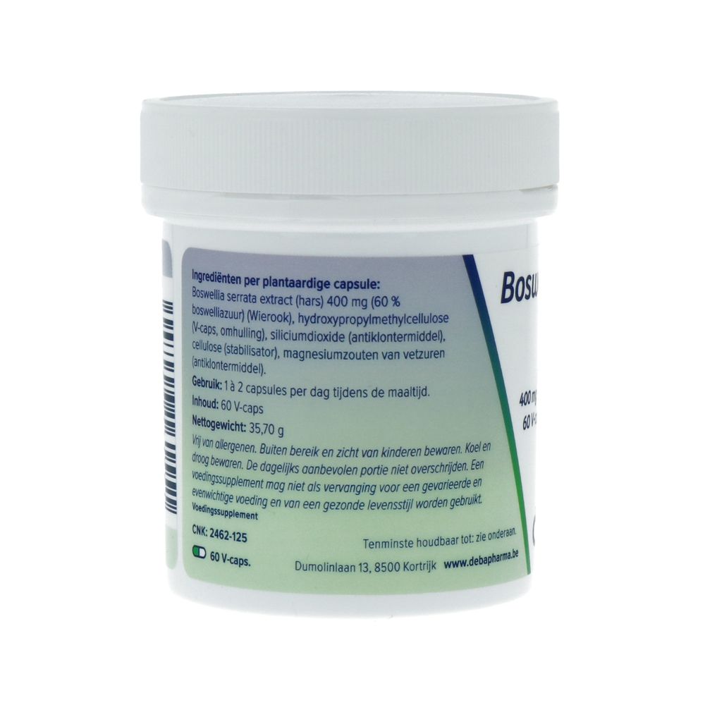 Deba Pharma Boswellia 400 mg 60 vcaps