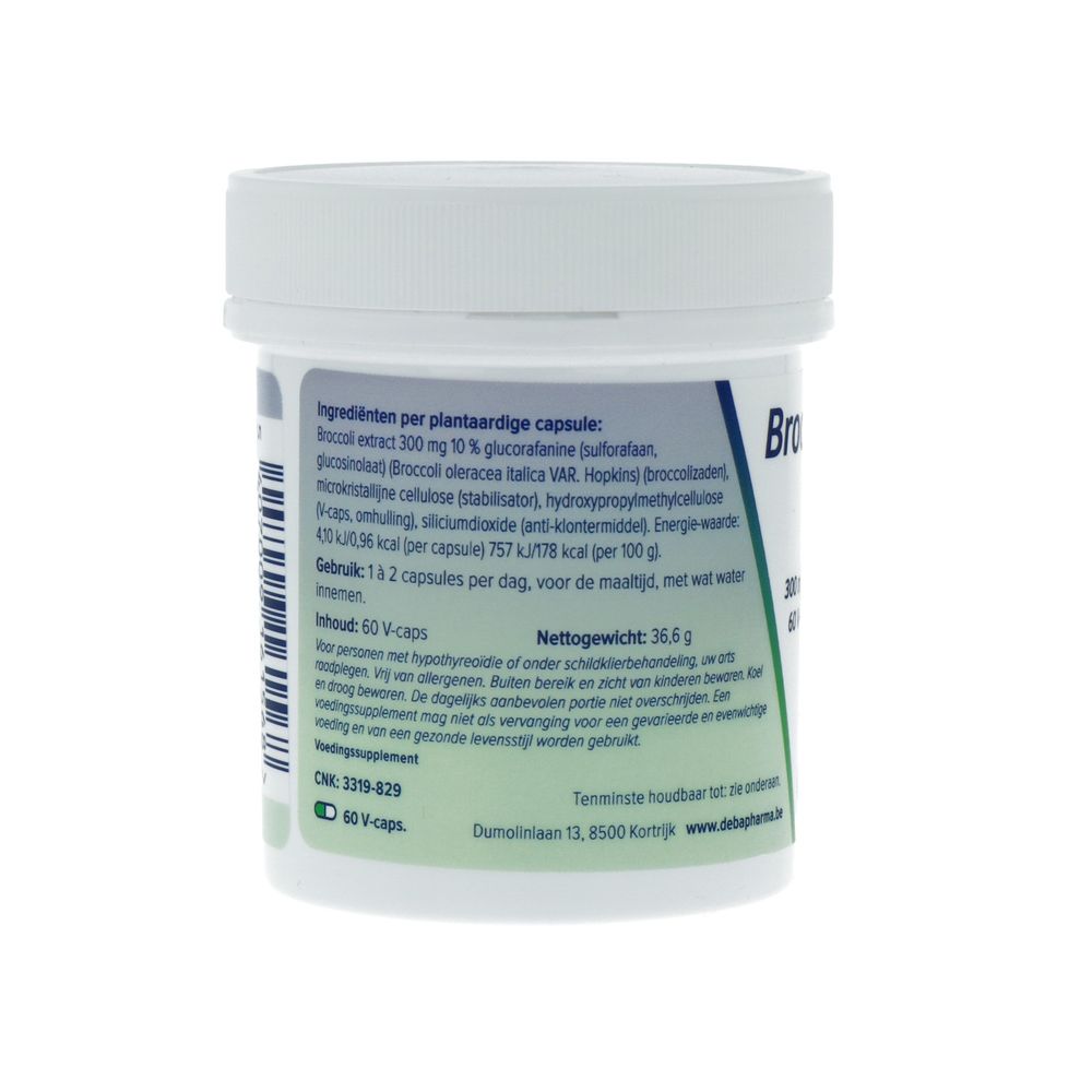 Deba Pharma Broccoli Extrdeba Pharma 300 mg 60 vcaps