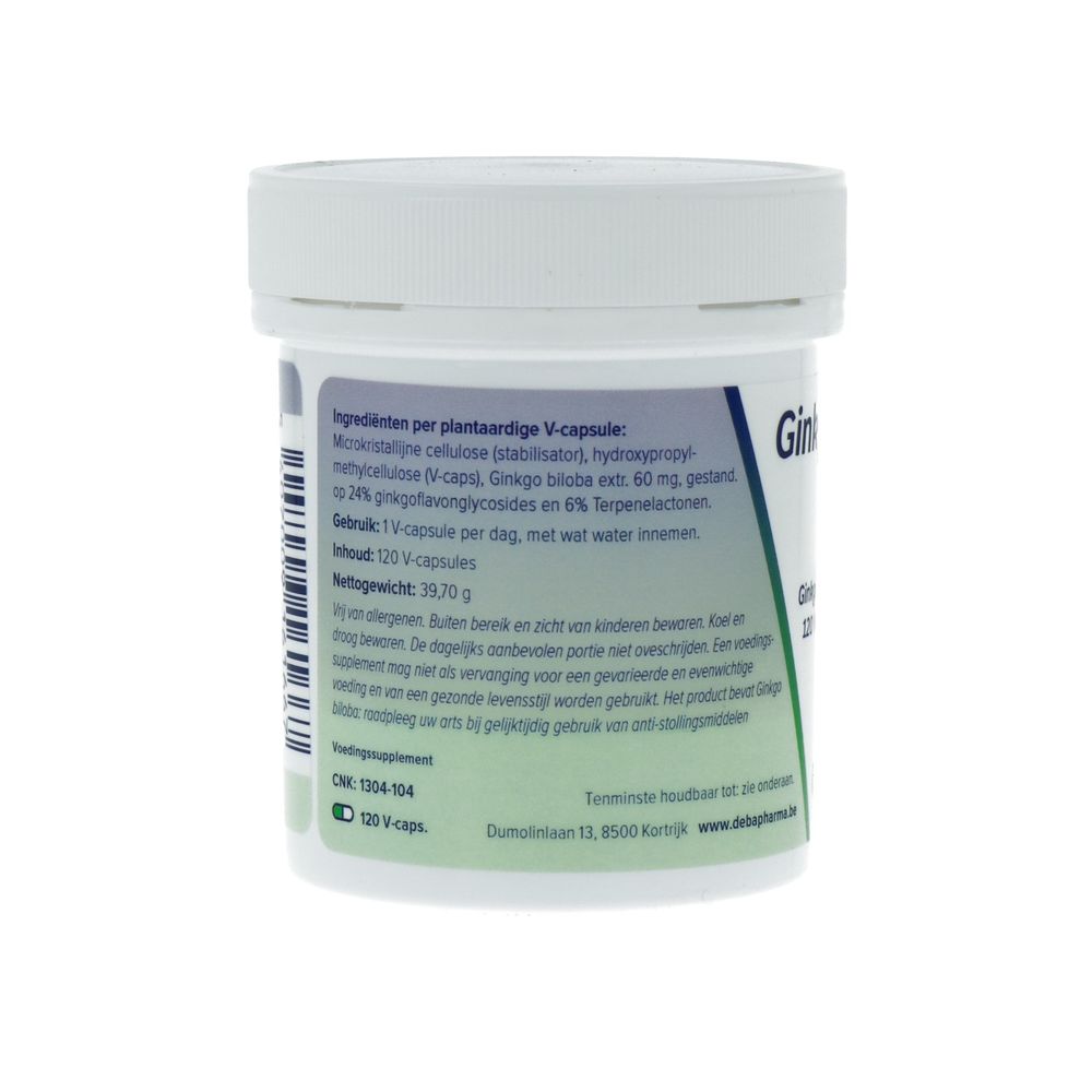 Deba Pharma Ginkgo-Forte 120 vcaps