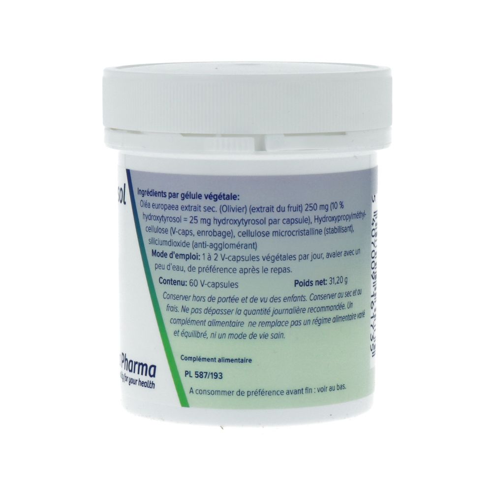 Deba Pharma Hydroxytyrosol-Forte 25 mg 60 vcaps