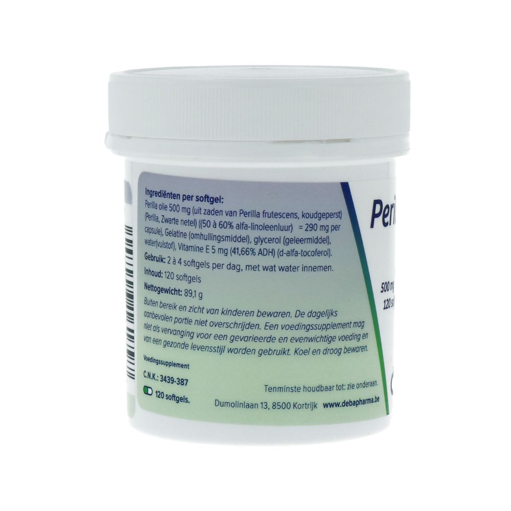 Deba Pharma Perilla-500 120 softgels