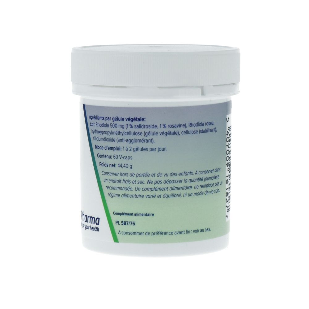 Deba Pharma Rhodiola Extract 500 mg 60 vcaps