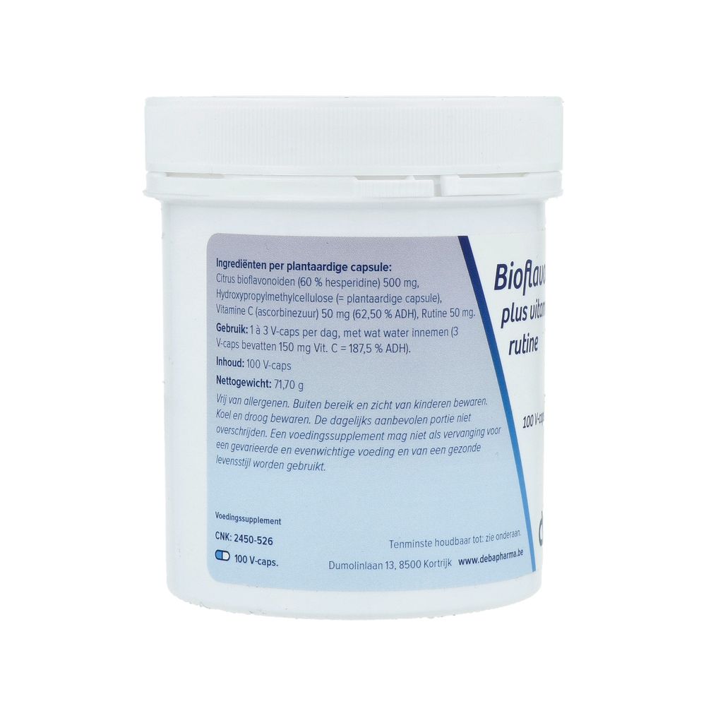 Deba Pharma Bioflavonoid + Rutine & Vit C 100 vcaps
