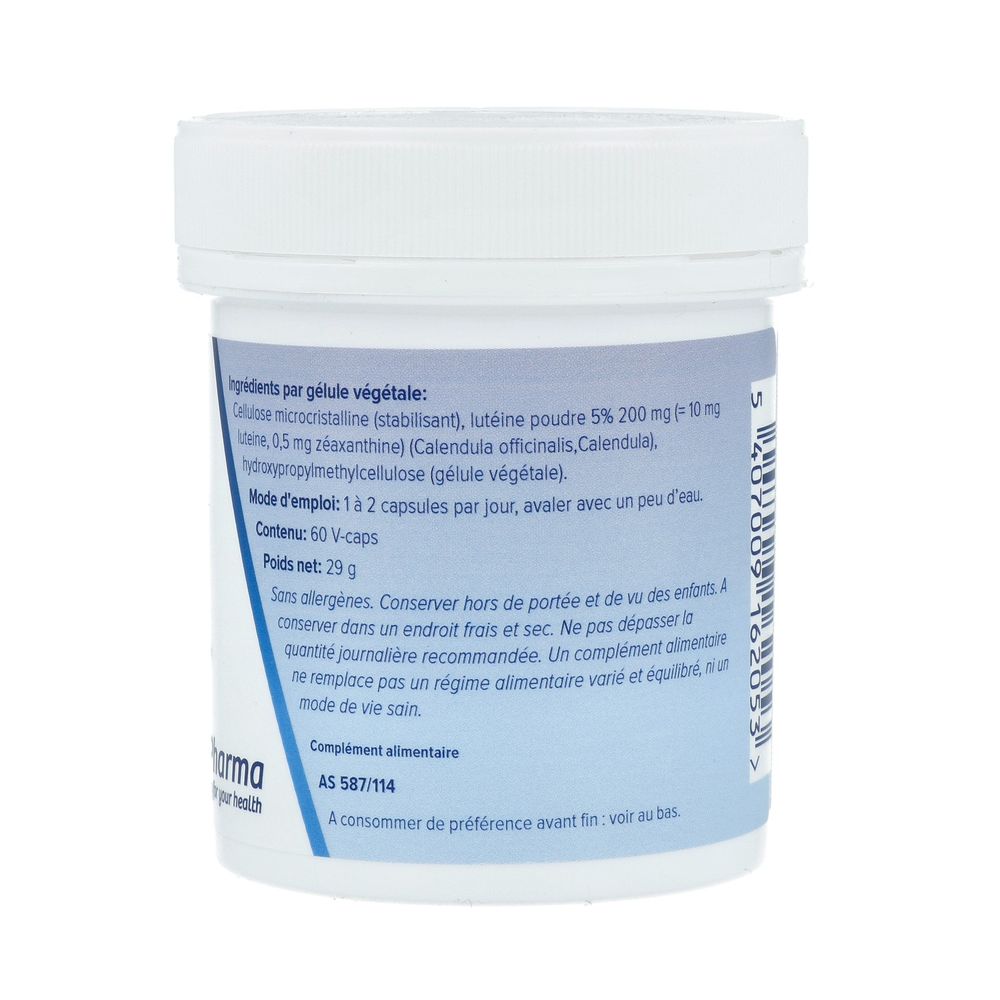 Deba Pharma Luteïne 10 mg 60 vcaps