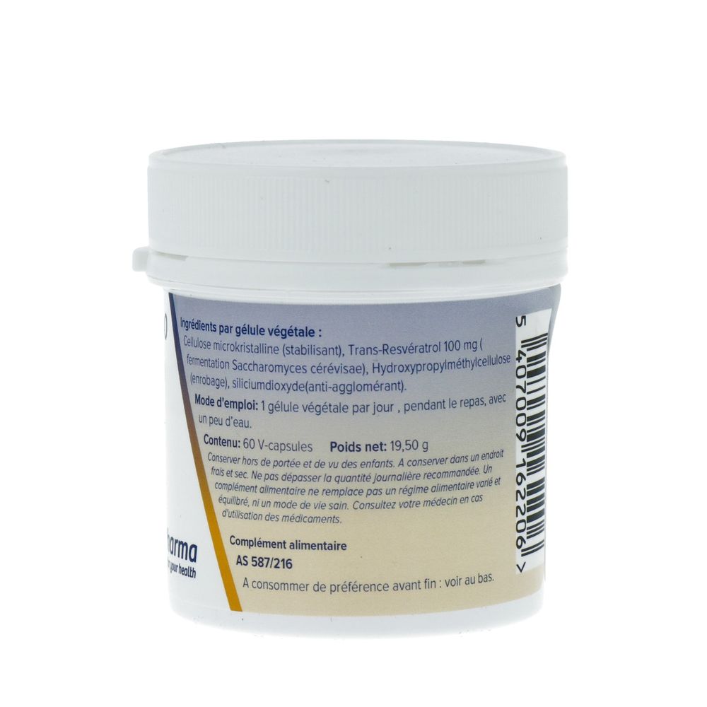 Deba Pharma Resveratrol-100 60 vcaps