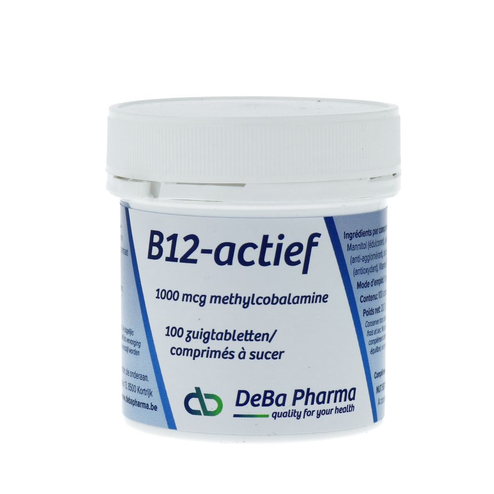 Deba Pharma B-12 Actief 100 ztabletten