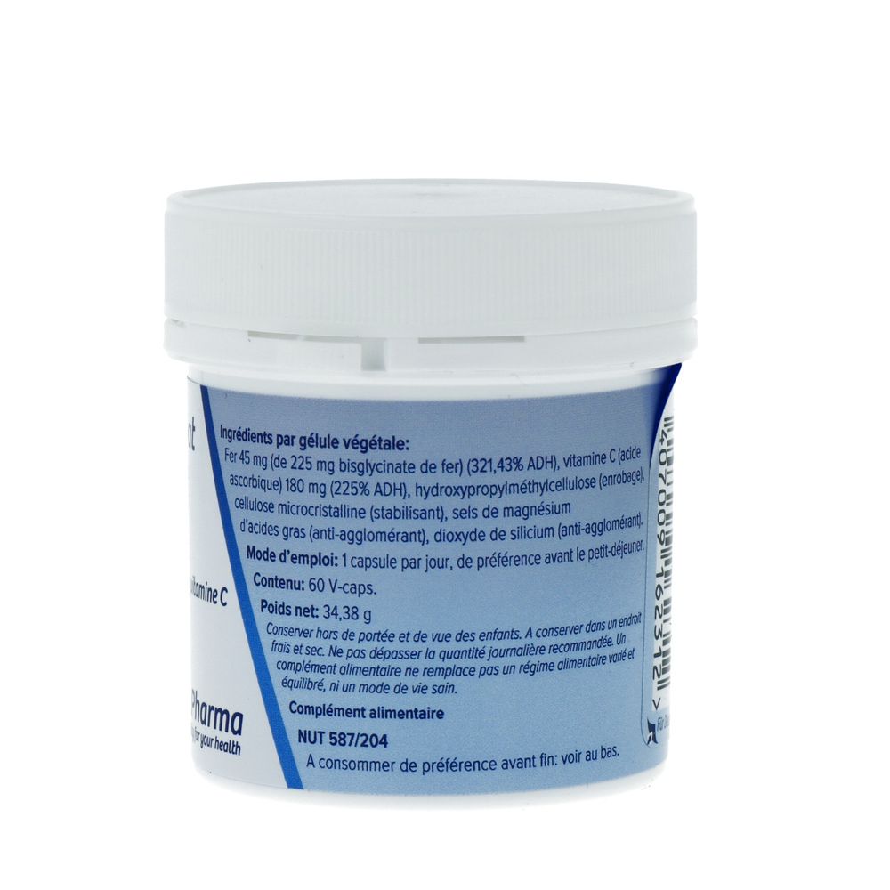 Deba Pharma IJzerbisglycinaat 60 vcaps
