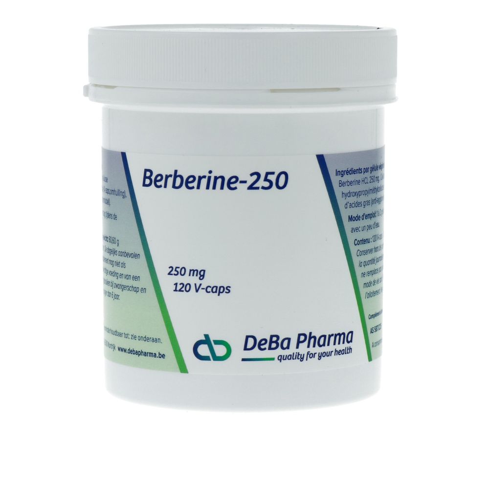 Deba Pharma Berberine-250 120 vcaps