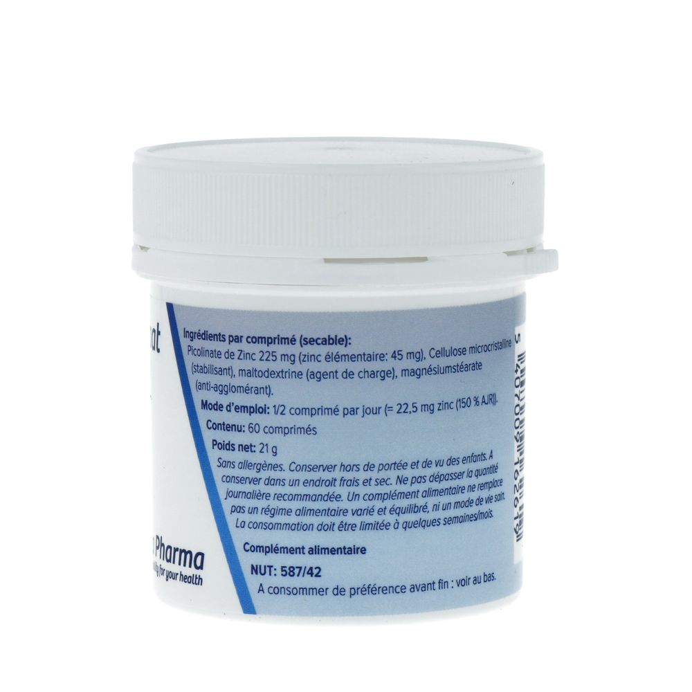 Deba Pharma Zinkpicolinaat 60 tabletten