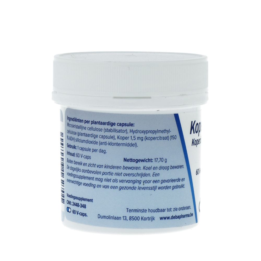 Deba Pharma Koper Super 60 vcaps