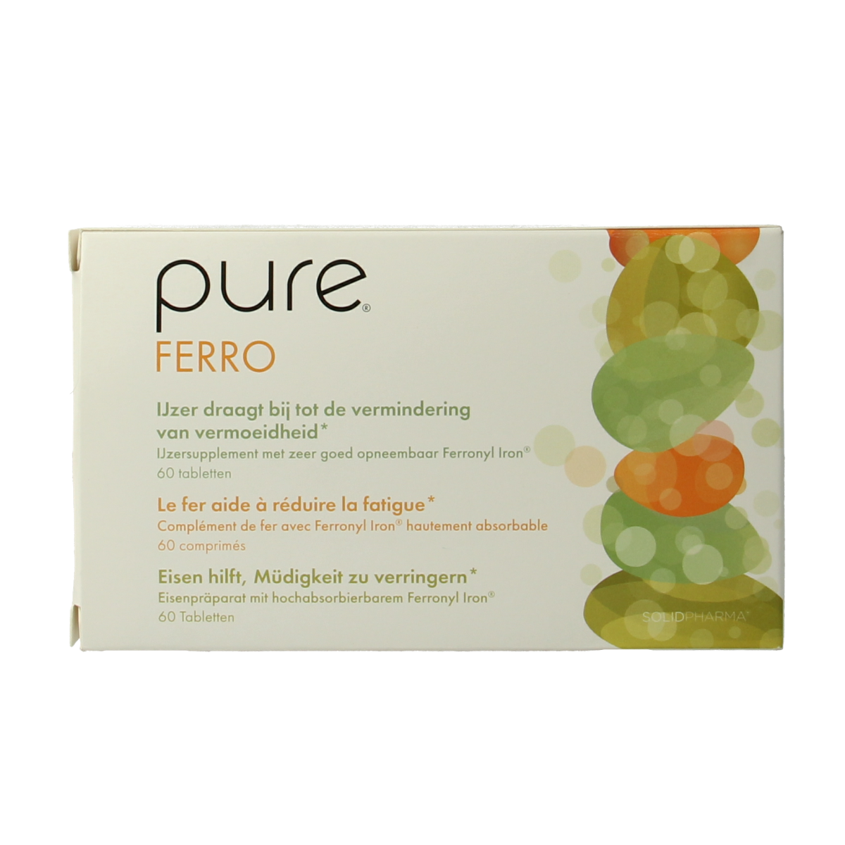 Pure Ferro 60 tabletten
